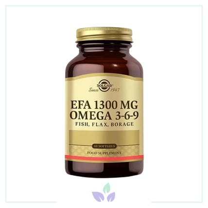 Solgar Omega 3-6-9 EFA 1300 mg 60 Softgel Kapsül