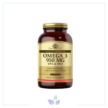 Solgar Omega 3 950 mg 100 Softgel Kapsül