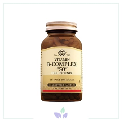 Solgar Vitamin B-Complex 50 100 Kapsül