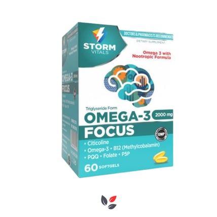 Storm Vitals Omega 3 Focus 60 Kapsül