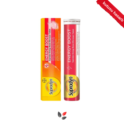 Supradyn Energy Boost 15 Efervesan Tablet - KUTUSU HASARLI