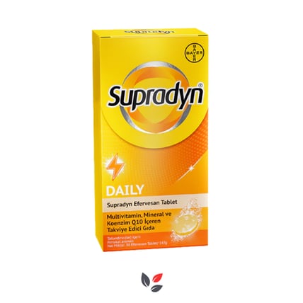 Supradyn Koenzim Q10 30 Efervesan Tablet