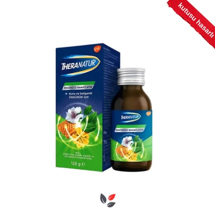 Theranatur Bitkisel Öksürük Şurubu 128 gr - KUTUSU HASARLI