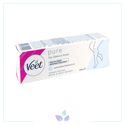 Veet Pure Tüy Dökücü Krem 100 ml - Hassas Ciltler