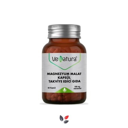 Venatura Magnezyum Malat 100 mg 60 Kapsül