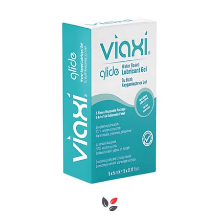 Viaxi Glide Water Based Lubricant Gel Simple 5x5 ml