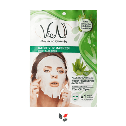 Vien Natural Beauty Aloe Vera Aktif İçerikli Yüz Bakım Maskesi