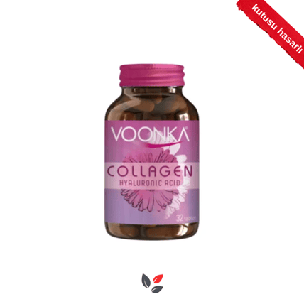 Voonka Collagen Hyaluronic Acid 32 Tablet - KUTUSU HASARLI