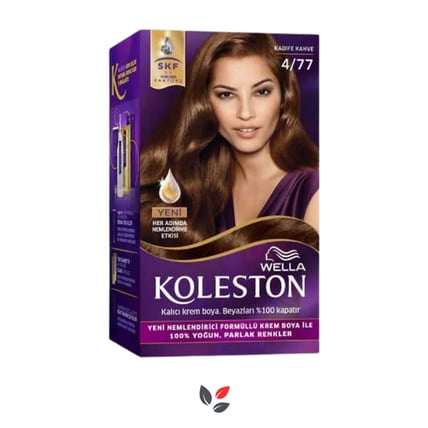 Wella Koleston 4/77 Kadife Kahve Saç Boyası