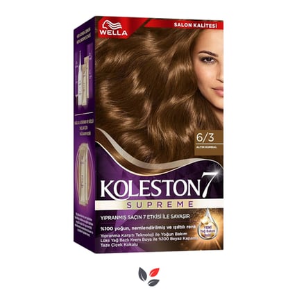 Wella Koleston 6/3 Altın Kumral Saç Boyası