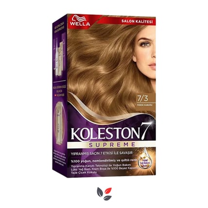 Wella Koleston Supreme Saç Boyası 7/3 Fındık Kabuğu