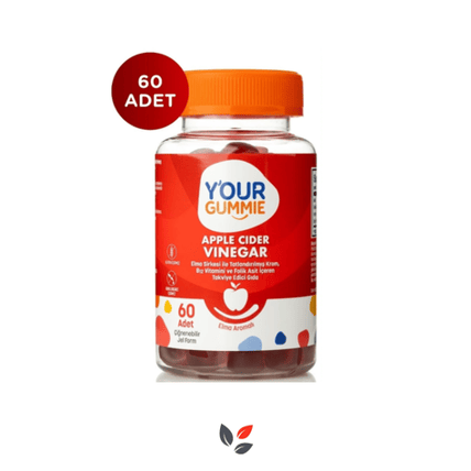 Y'our Gummie Apple Cıder Vınegar Multi Gummies Vitamin 60 Adet Çiğnenebilir Jel Form