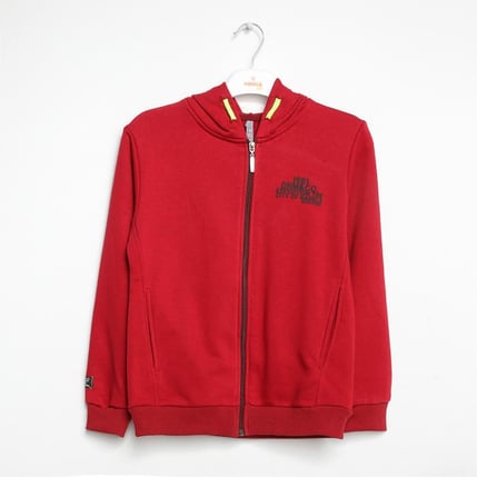 Erkek Çocuk Kapşonlu Fermuarlı Sweatshirt 1-5 Yaş