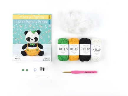 Amigurumi Kit Yavru Panda
