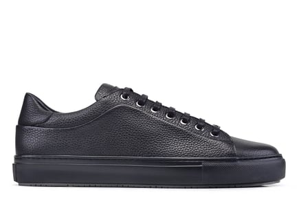Siyah Bağcıklı Erkek Sneaker Ayakkabı