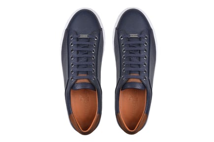 Lacivert Bağcıklı Erkek Sneaker Ayakkabı
