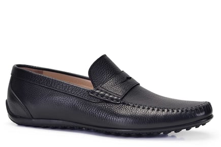 Siyah Günlük Yazlık Erkek Loafer Ayakkabı