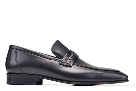 Siyah Loafer Erkek Klasik Ayakkabı