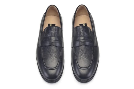 Siyah Penny Loafer Erkek Ayakkabı