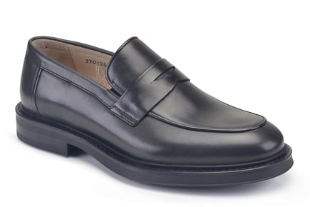 Siyah Penny Loafer Erkek Casual Ayakkabı