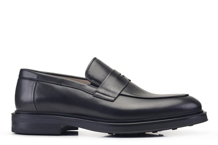 Siyah Penny Loafer Erkek Casual Ayakkabı