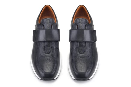 Siyah Cırtlı Erkek Sneaker Ayakkabı