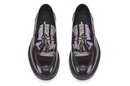 Açma Bordo Püsküllü Erkek Loafer