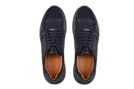 Siyah Bağcıklı Erkek Sneaker Ayakkabı