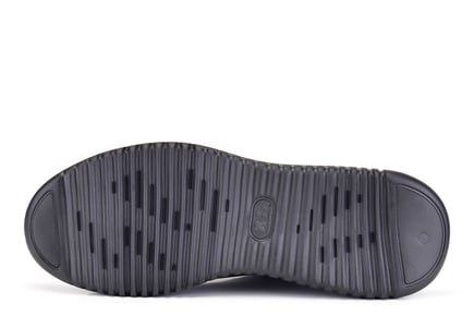 Siyah Bağcıklı Erkek Sneaker Ayakkabı