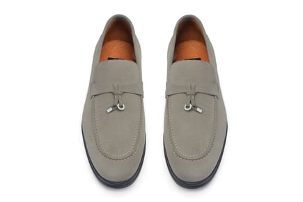 Süet Taupe Yazlık Loafer