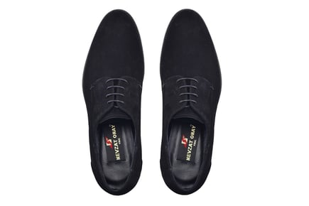 Siyah Bağcıklı Erkek Günlük Ayakkabı