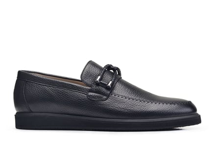 Çapraz Kuşak Detaylı Loafer Erkek Ayakkabı