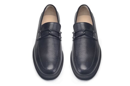 Çapraz Kuşak Detaylı Loafer Erkek Ayakkabı