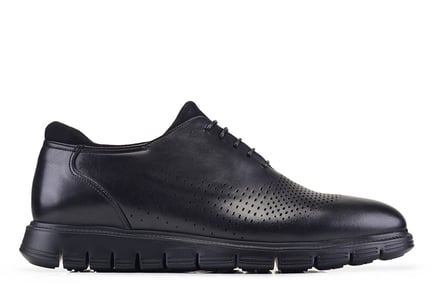 Siyah Bağcıklı Erkek Günlük Ayakkabı