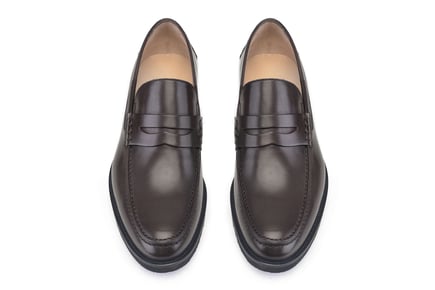 Kahverengi Penny Loafer Erkek Ayakkabı