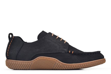 Siyah Bağcıklı Erkek Yazlık Ayakkabı