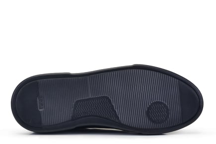 Rugan Siyah Penny Loafer Sneaker
