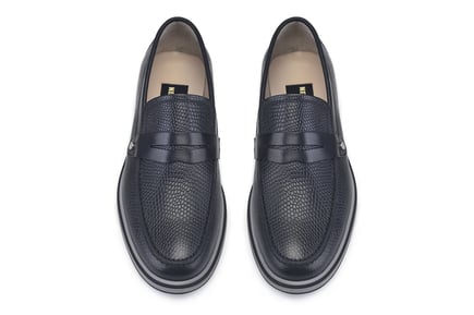 Siyah Penny Loafer Erkek Ayakkabı