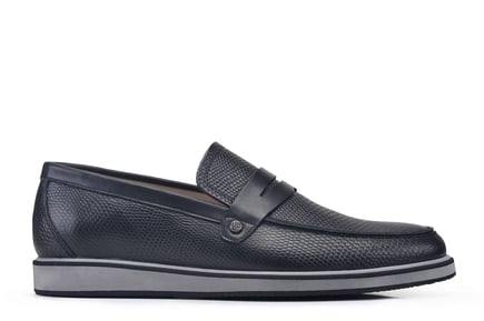 Siyah Penny Loafer Erkek Ayakkabı