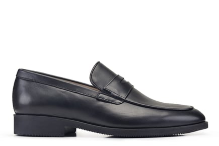 Siyah Penny Loafer Termo Kışlık Erkek Ayakkabı
