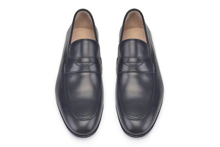 Siyah Penny Loafer Termo Kışlık Erkek Ayakkabı