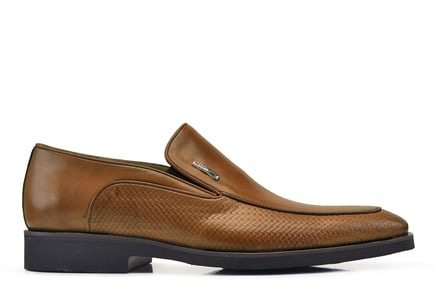 Taba Bağcıksız Casual Loafer