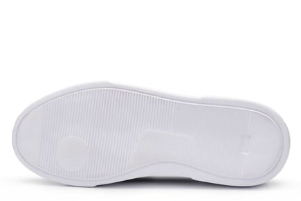Beyaz Bağcıklı Erkek Sneaker Ayakkabı