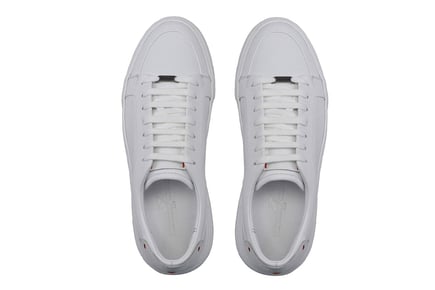 Beyaz Bağcıklı Erkek Sneaker Ayakkabı