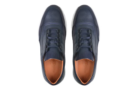 Lacivert Bağcıklı Erkek Sneaker Ayakkabı