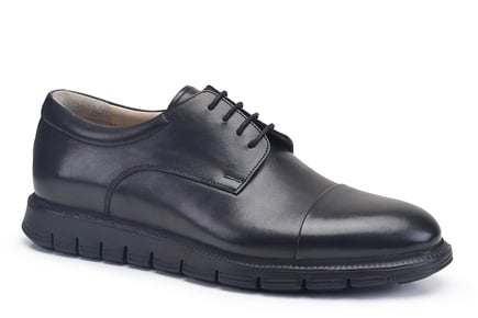 Siyah Bağcıklı Erkek Günlük Ayakkabı