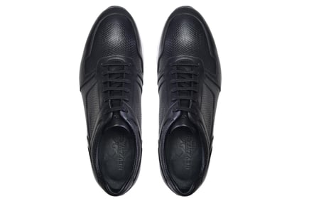 Siyah Bağcıklı Erkek Sneaker Ayakkabı