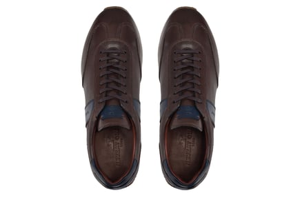 Kahverengi Bağcıklı Erkek Sneaker Ayakkabı