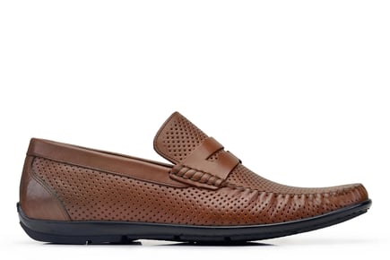 Taba Yazlık Loafer Erkek Günlük Ayakkabı