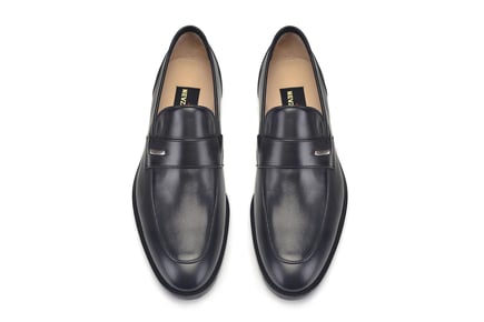 Siyah Loafer Erkek Klasik Ayakkabı